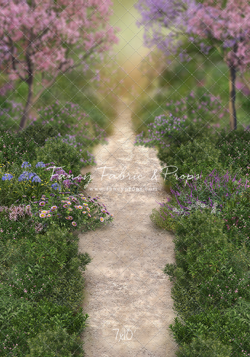 Dreamy Spring Path - With Sweep Option – Fancy Fabric & Props
