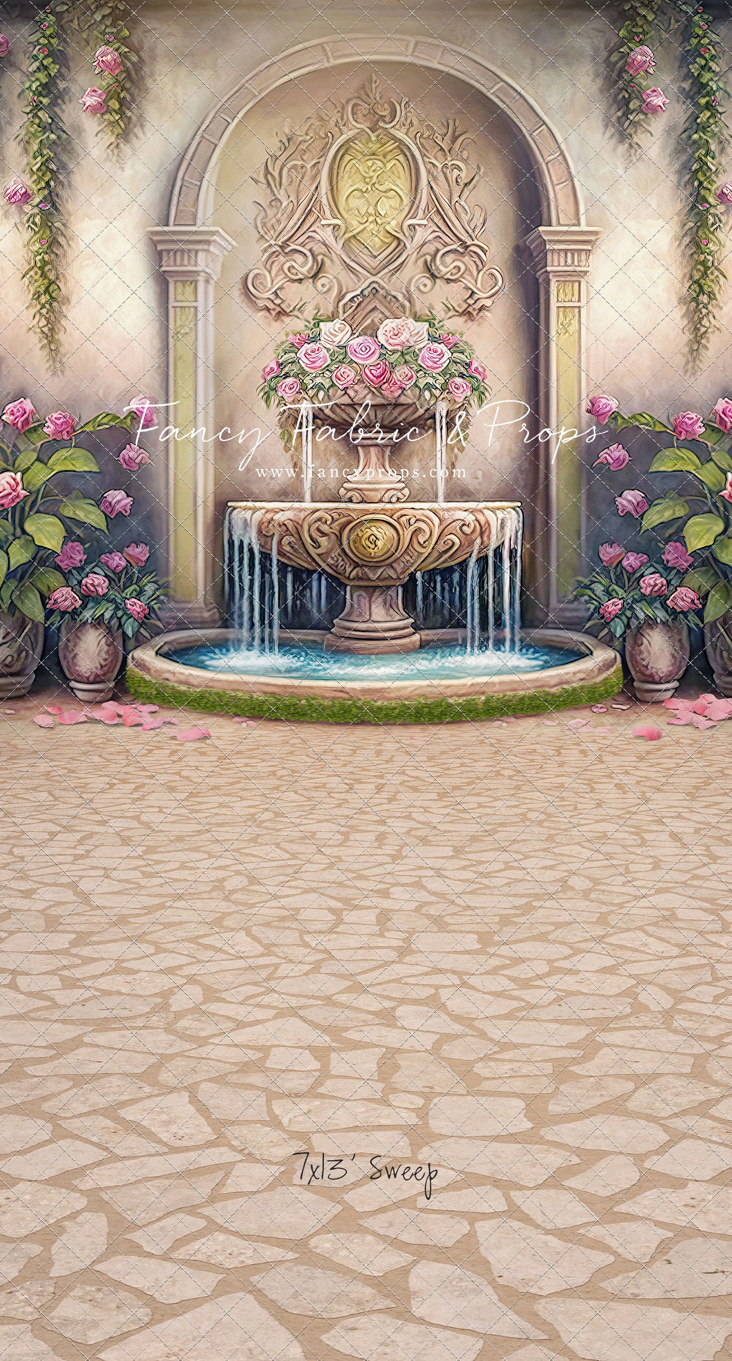 Golden Wishes Fountain - With Sweep Option