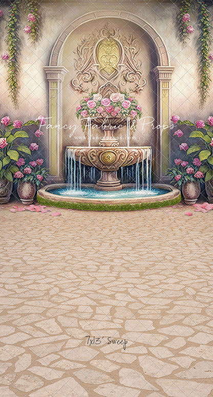 Golden Wishes Fountain - With Sweep Option