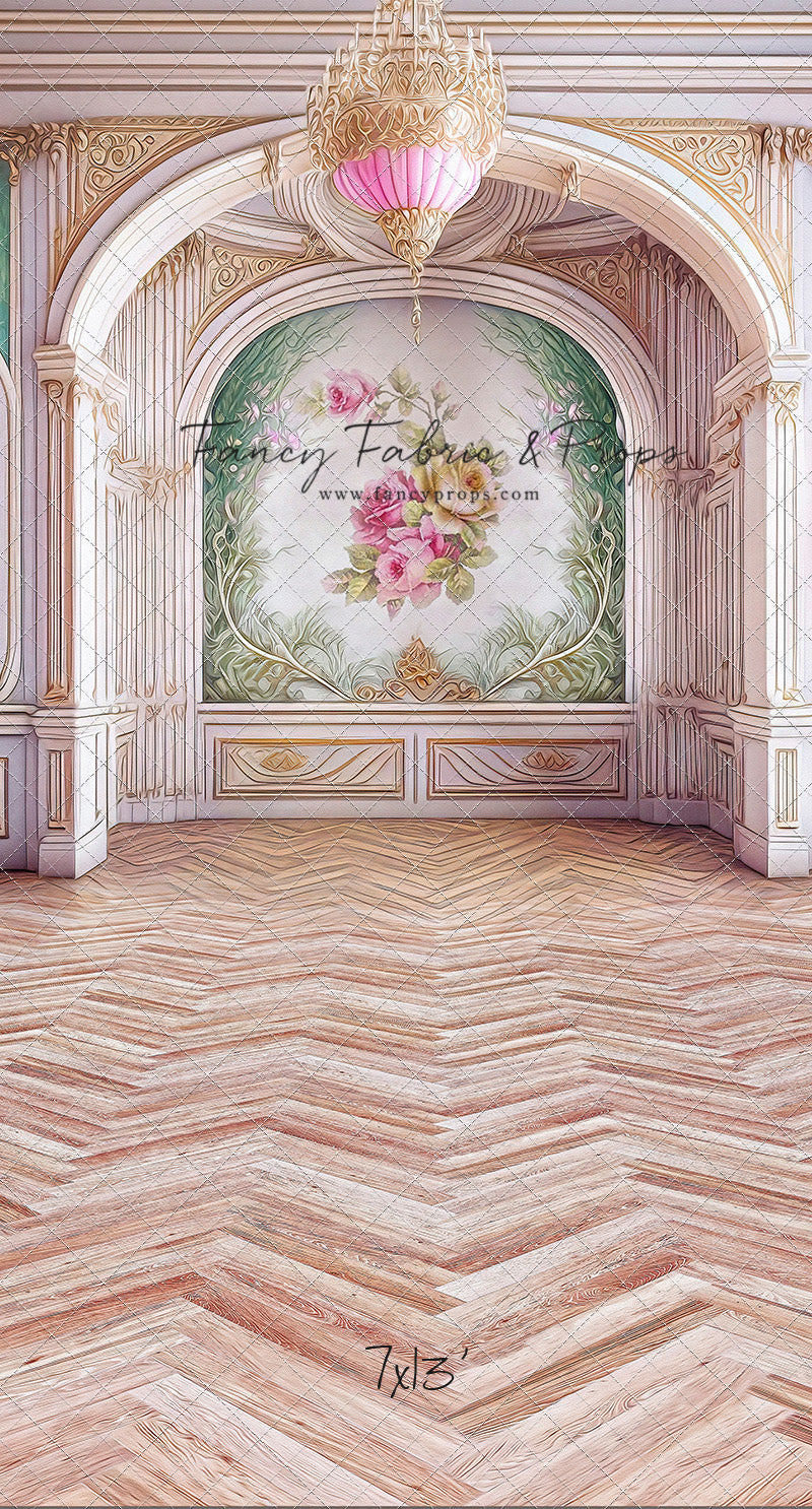 Floral Florence Parlor - With Sweep Option