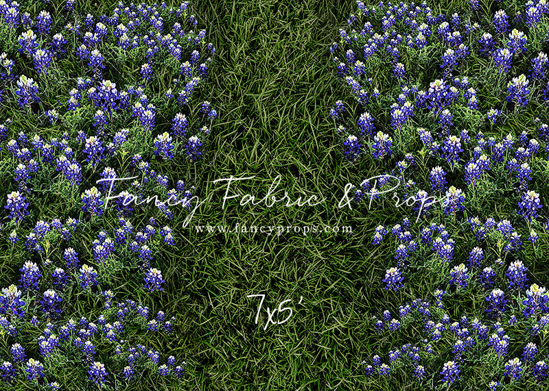 Bluebonnet Grass Mat Floor