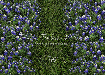 Bluebonnet Grass Mat Floor