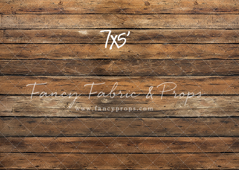 Jefferson Horizontal Wood Planks Mat Floor