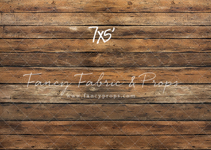 Jefferson Horizontal Wood Planks Mat Floor