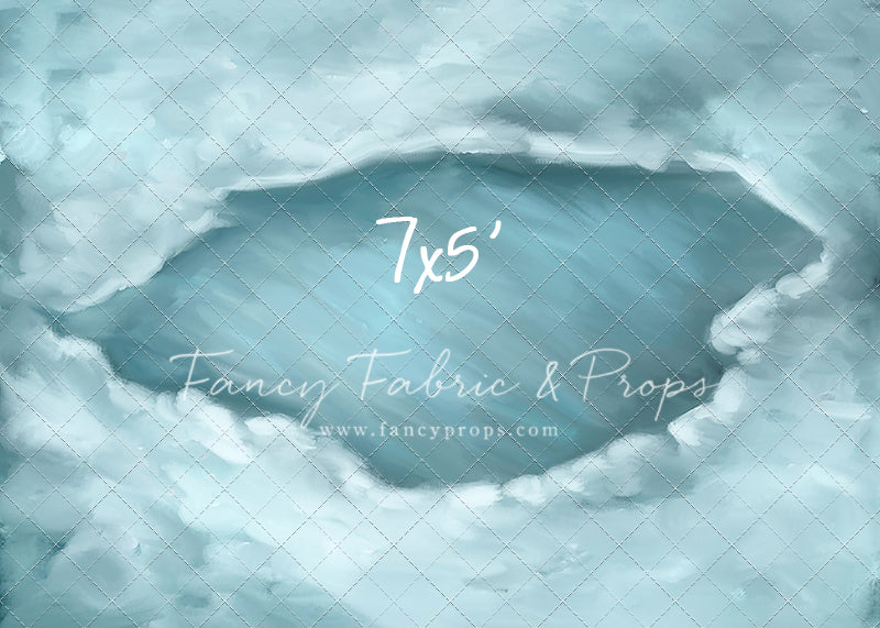 Snowy Pond Mat Floor