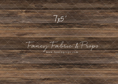 Knox Horizontal Rustic Wood Planks Mat Floor