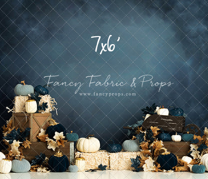 Blue Pumpkins of Fall