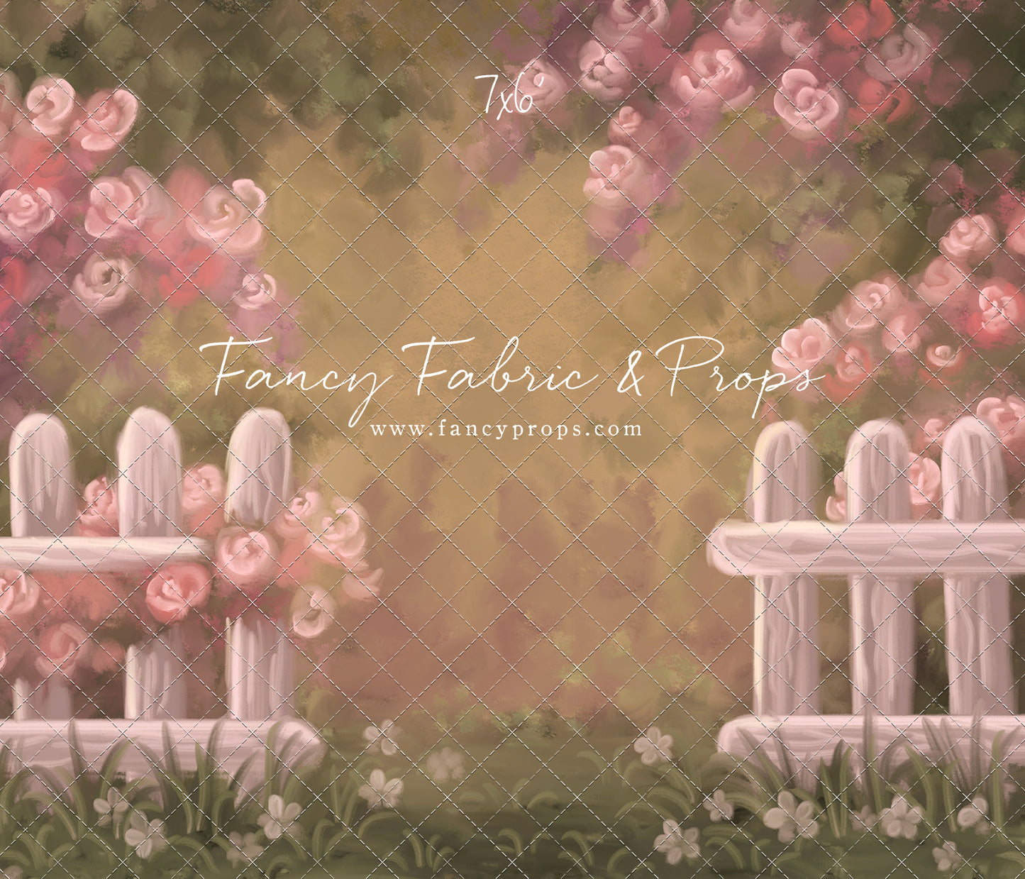 Blush Garden - With Sweep Option