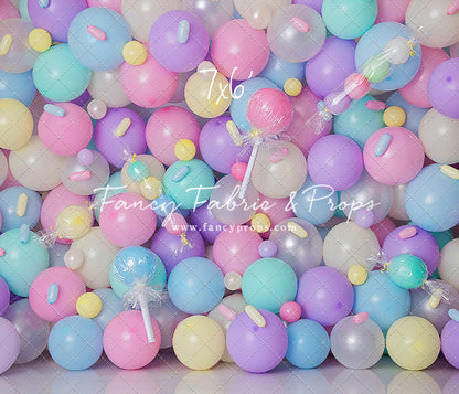 Candyland Balloon Wall