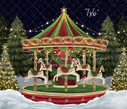 Christmas Carousel Rides