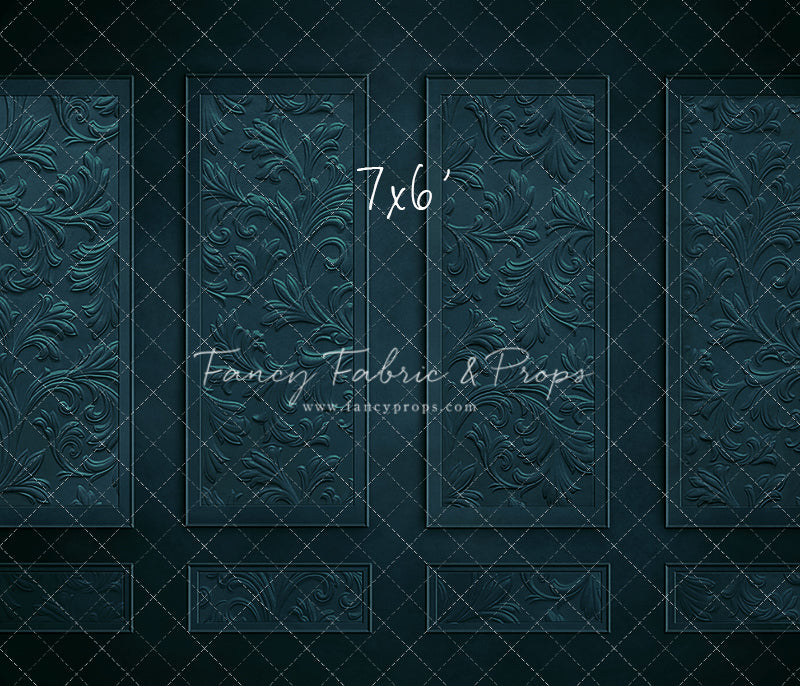 Elegant Aquamarine Wall