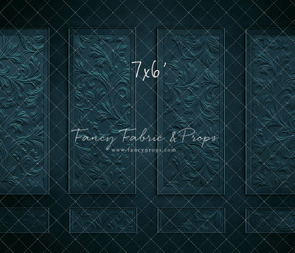 Elegant Aquamarine Wall