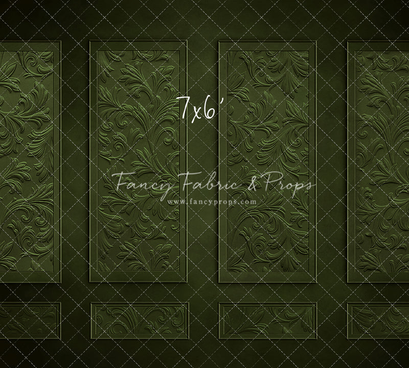 Elegant Emerald Wall