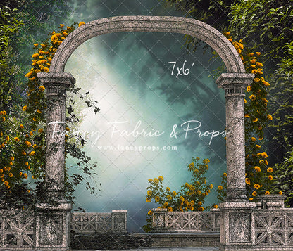 Golden Floral Fantasy