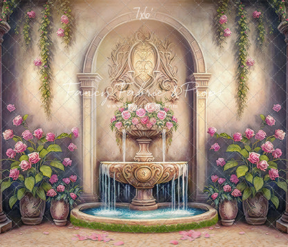 Golden Wishes Fountain - With Sweep Option