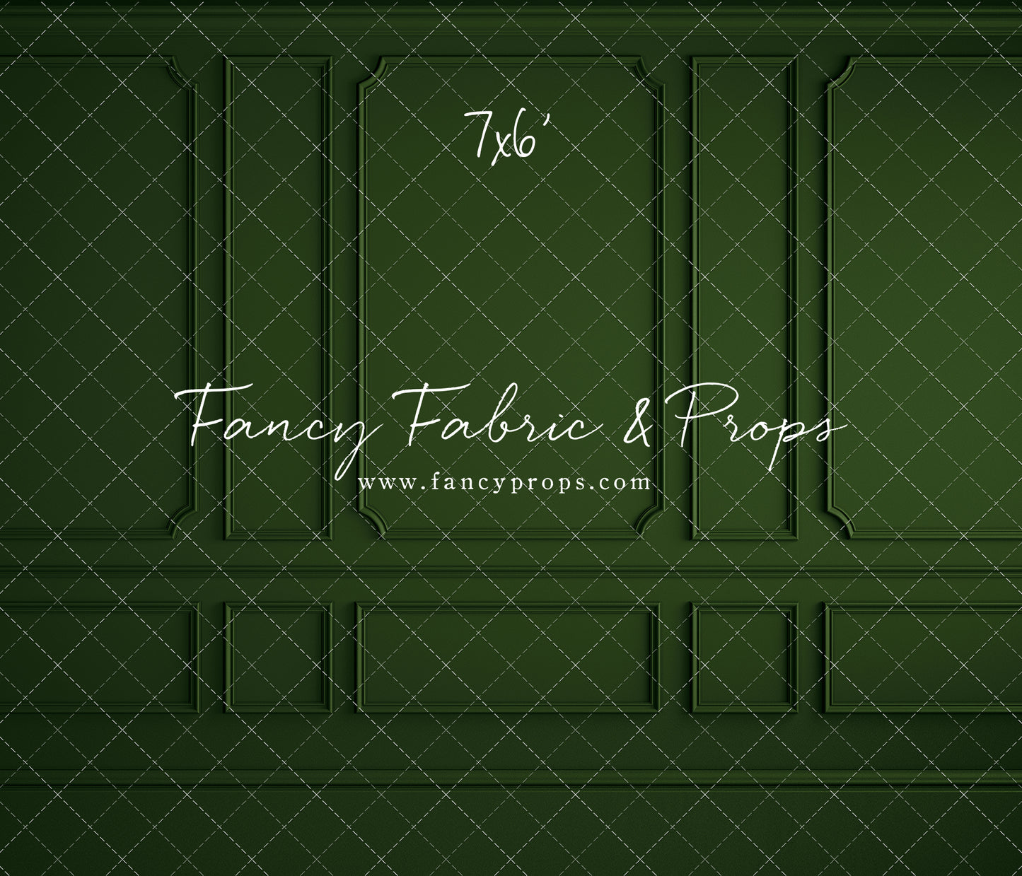 Green Wainscoting Wall