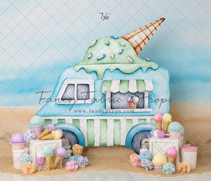 Ice Cream At The Beach