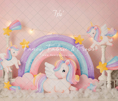 Under the Unicorn Rainbow