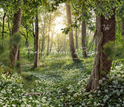 Lush Flowering Forest