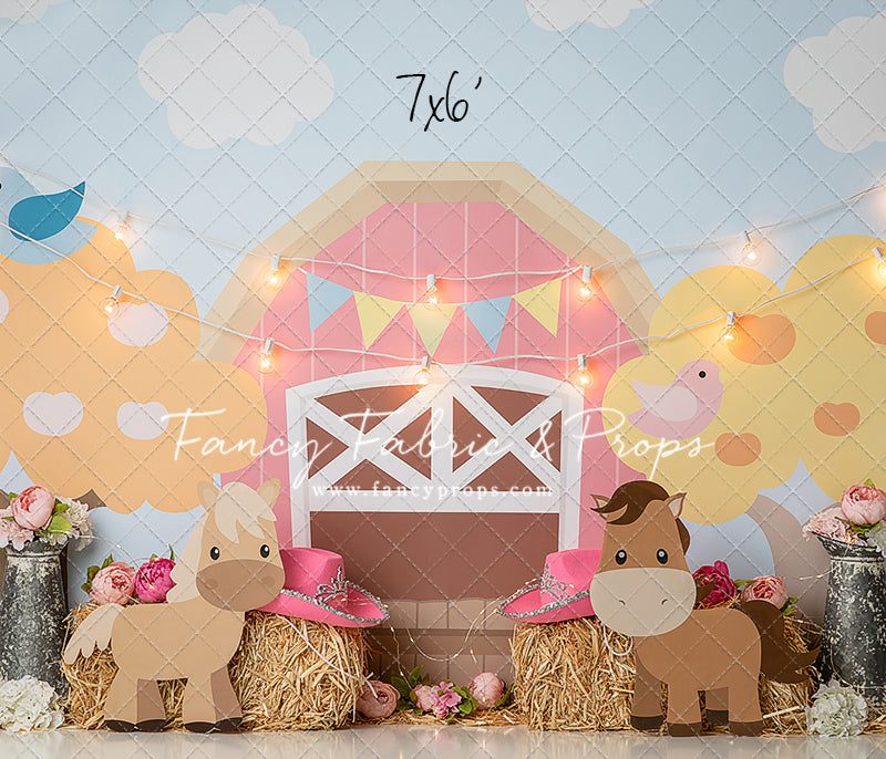 Pretty Pastel Barnyard