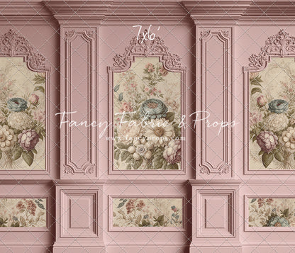 Rose Floral Victorian Wall - With Sweep Option