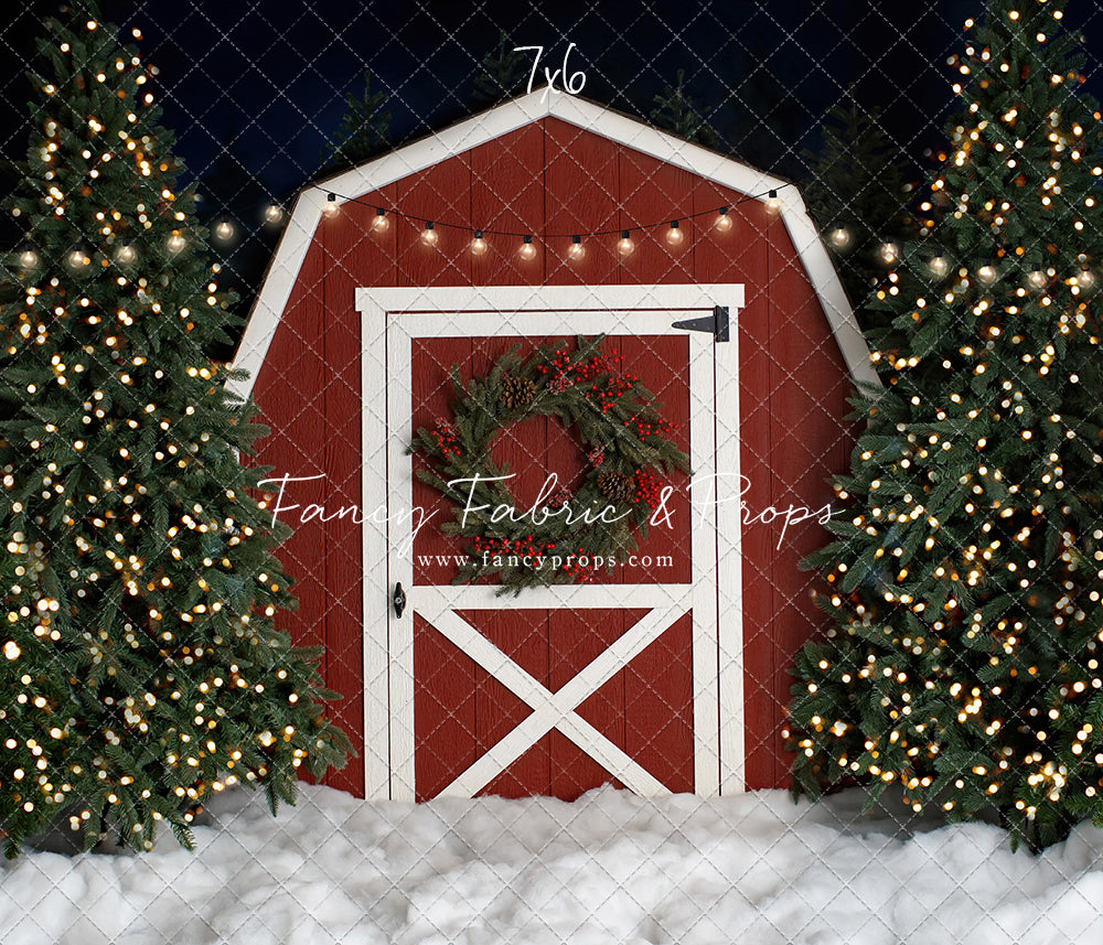 Snowy Christmas At The Barn