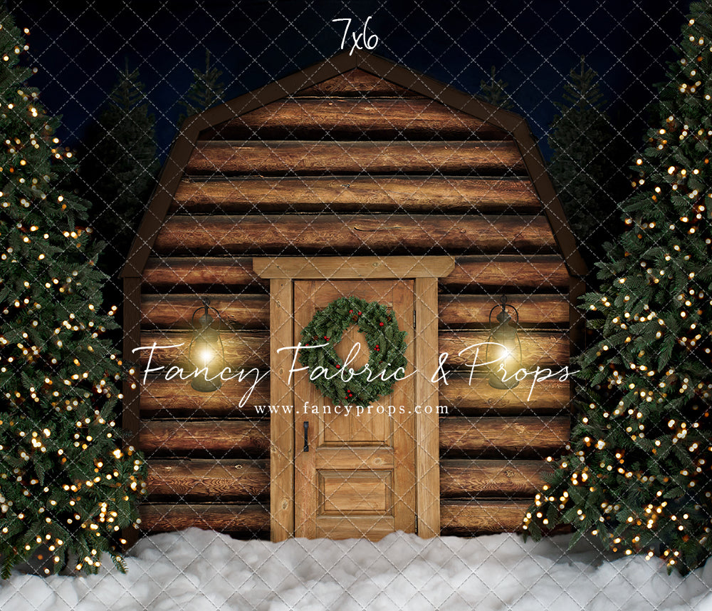 Snowy Christmas At The Cabin