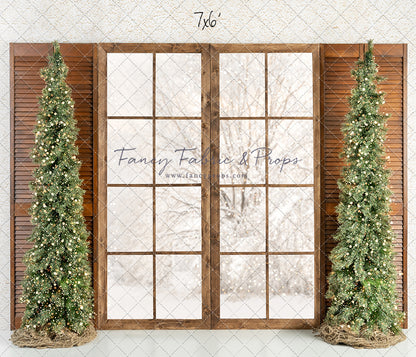 Snowy Sparkling View