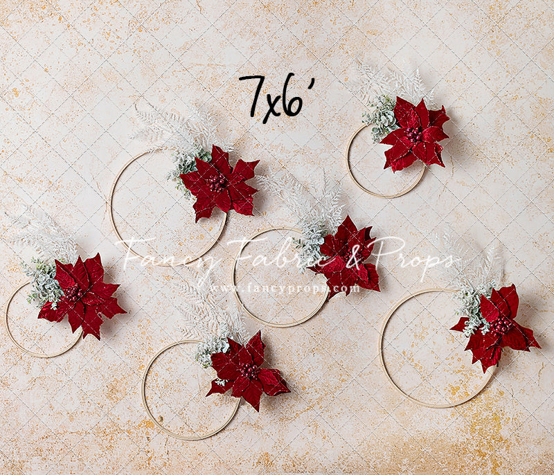 I Hoop You Love Poinsettias