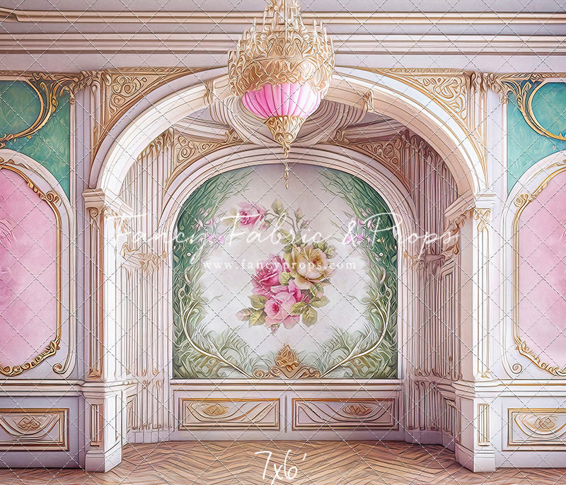 Floral Florence Parlor - With Sweep Option