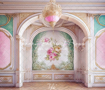 Floral Florence Parlor - With Sweep Option