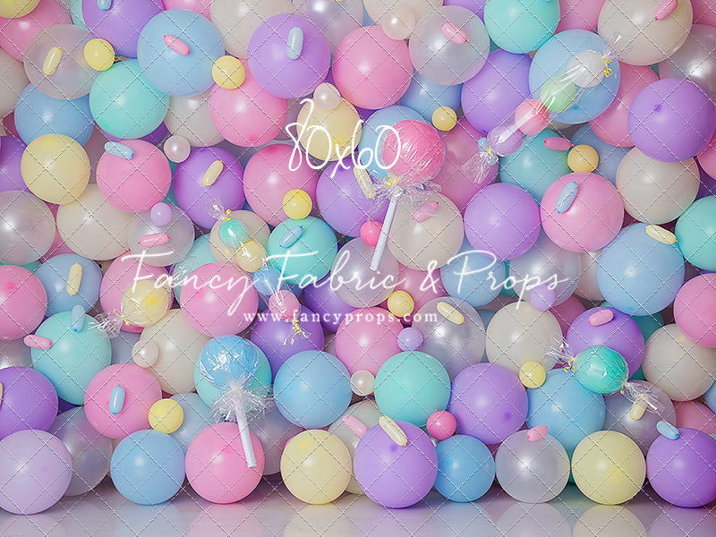 Candyland Balloon Wall