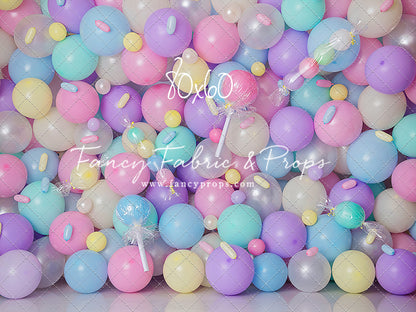 Candyland Balloon Wall