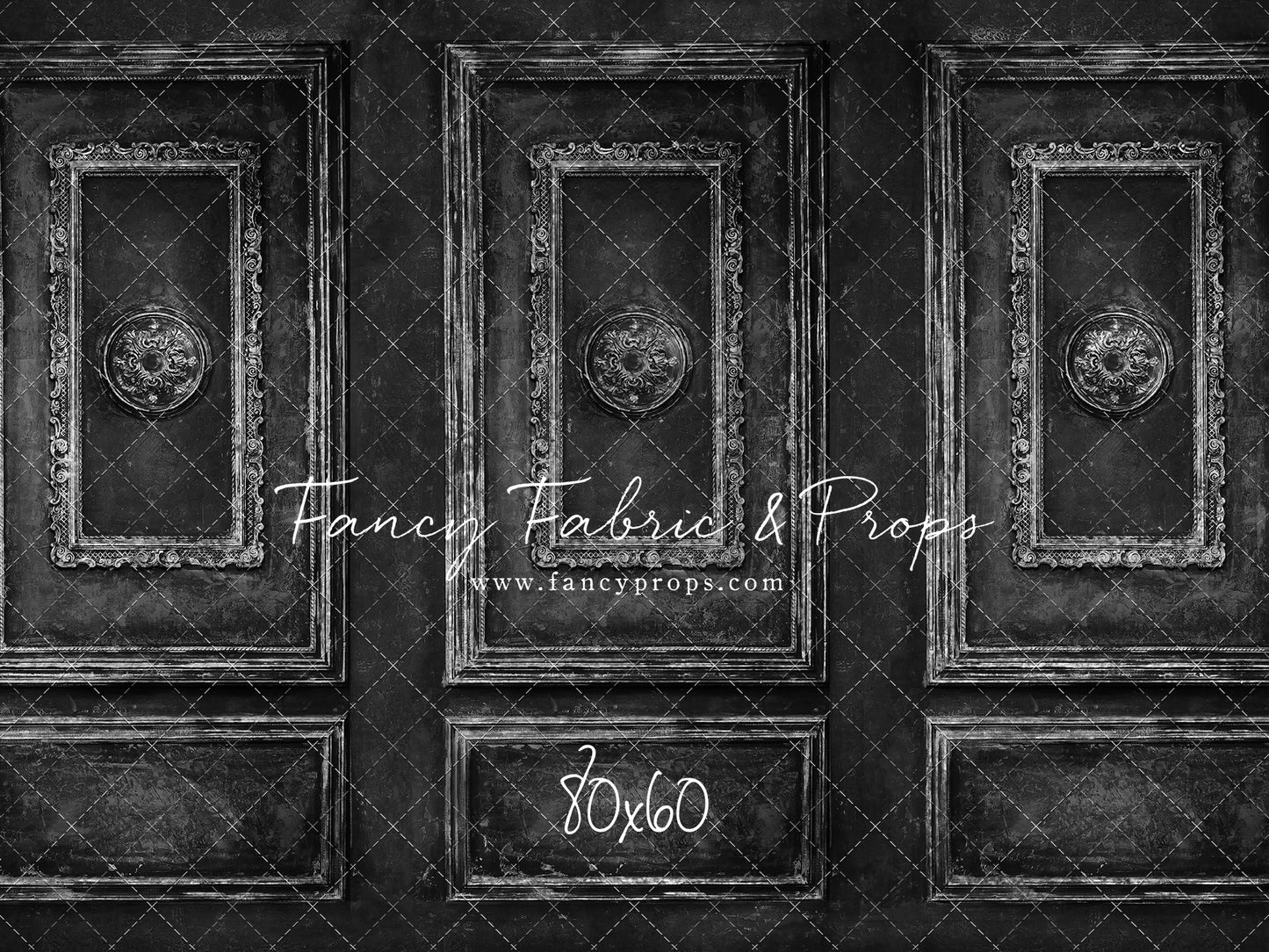 Charcoal Antiqued Wall