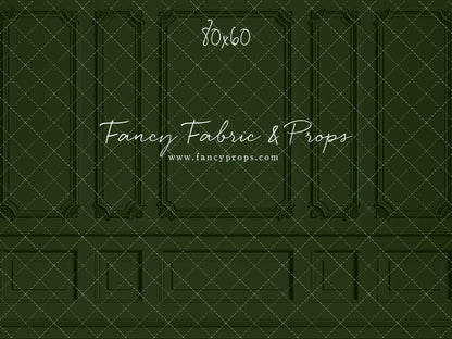 Classic Evergreen Wainscoting Wall - With Sweep Option