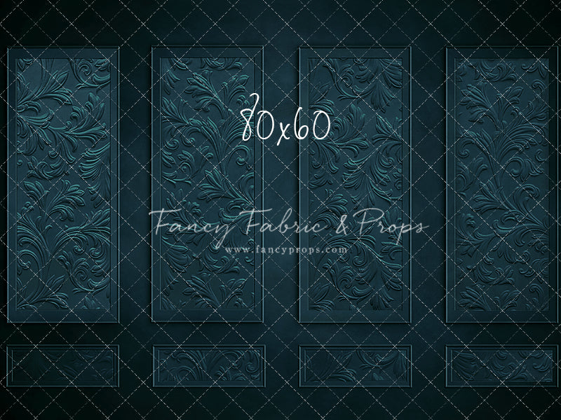 Elegant Aquamarine Wall