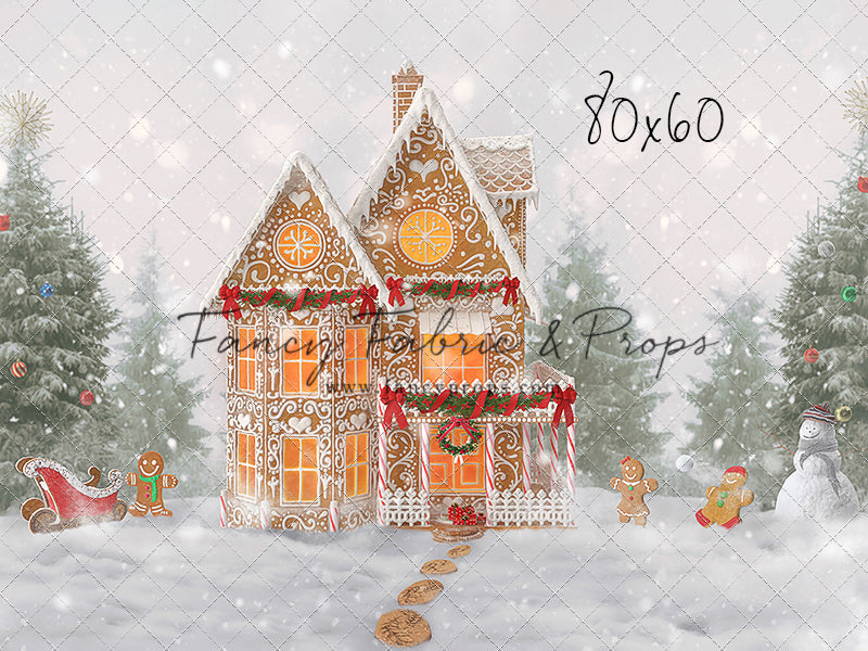 Frosty Gingerbread House