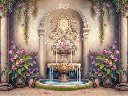 Golden Wishes Fountain - With Sweep Option