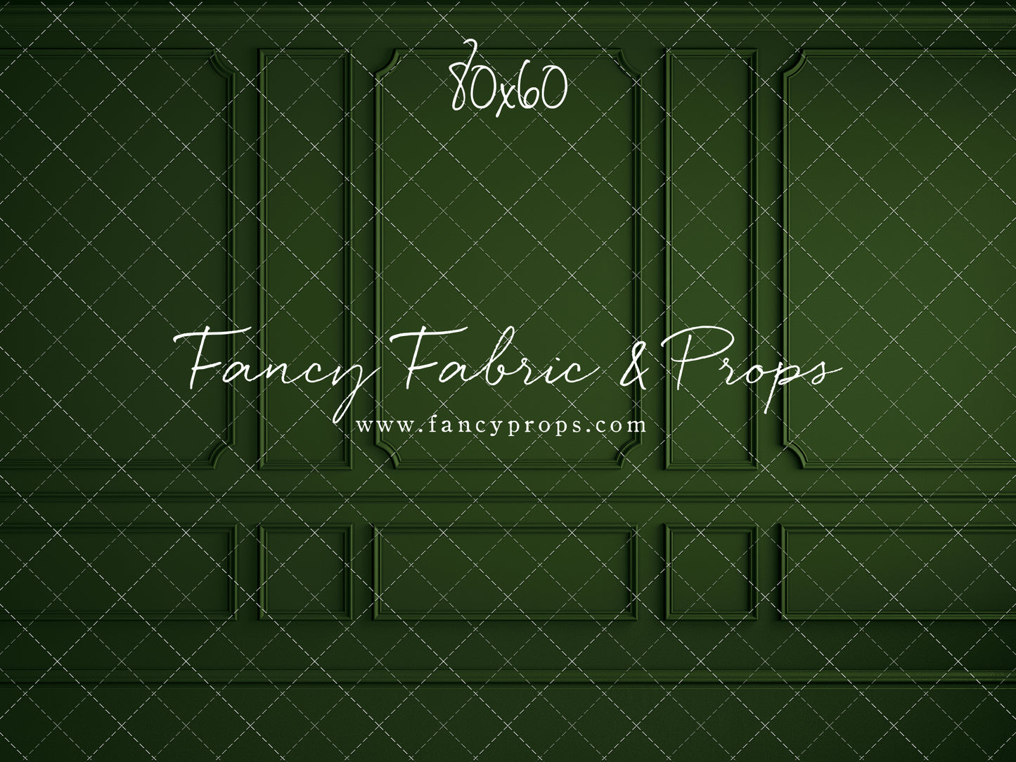 Green Wainscoting Wall