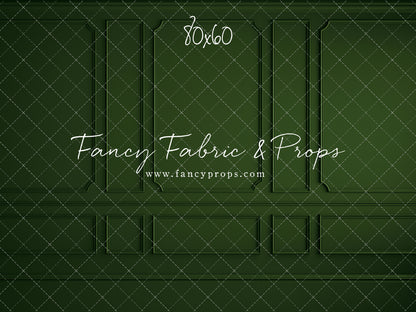 Green Wainscoting Wall