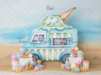 Ice Cream At The Beach