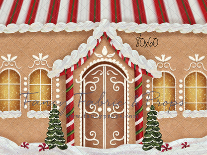 Little Fancy Gingerbread Cottage