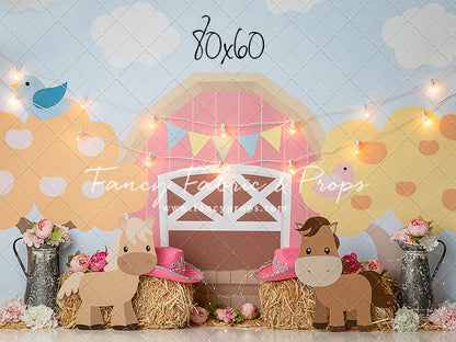 Pretty Pastel Barnyard