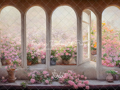 Romantic Villa Window