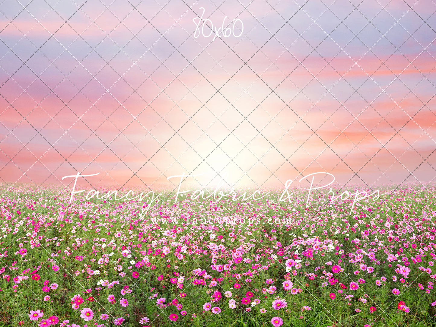 Rosy Wildflower Stroll