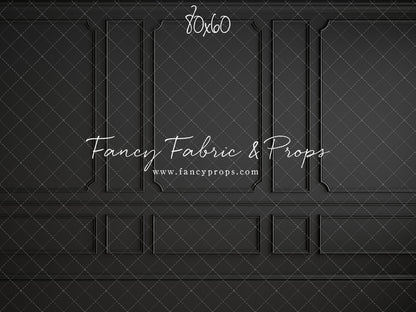 Simple Matte Black Wall