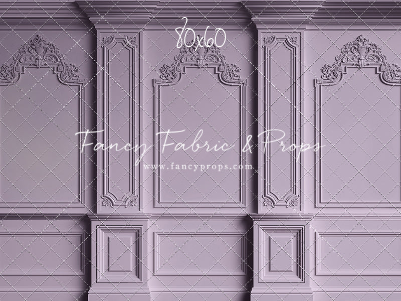 Classic Purple Victorian Wall - With Sweep Option