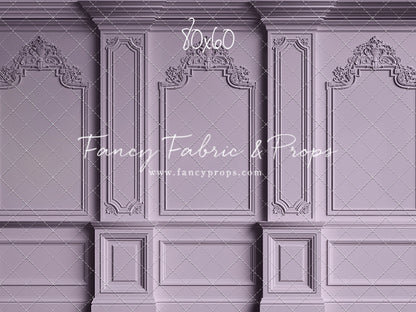 Classic Purple Victorian Wall - With Sweep Option