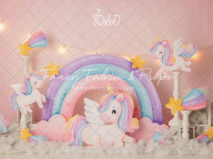 Under the Unicorn Rainbow