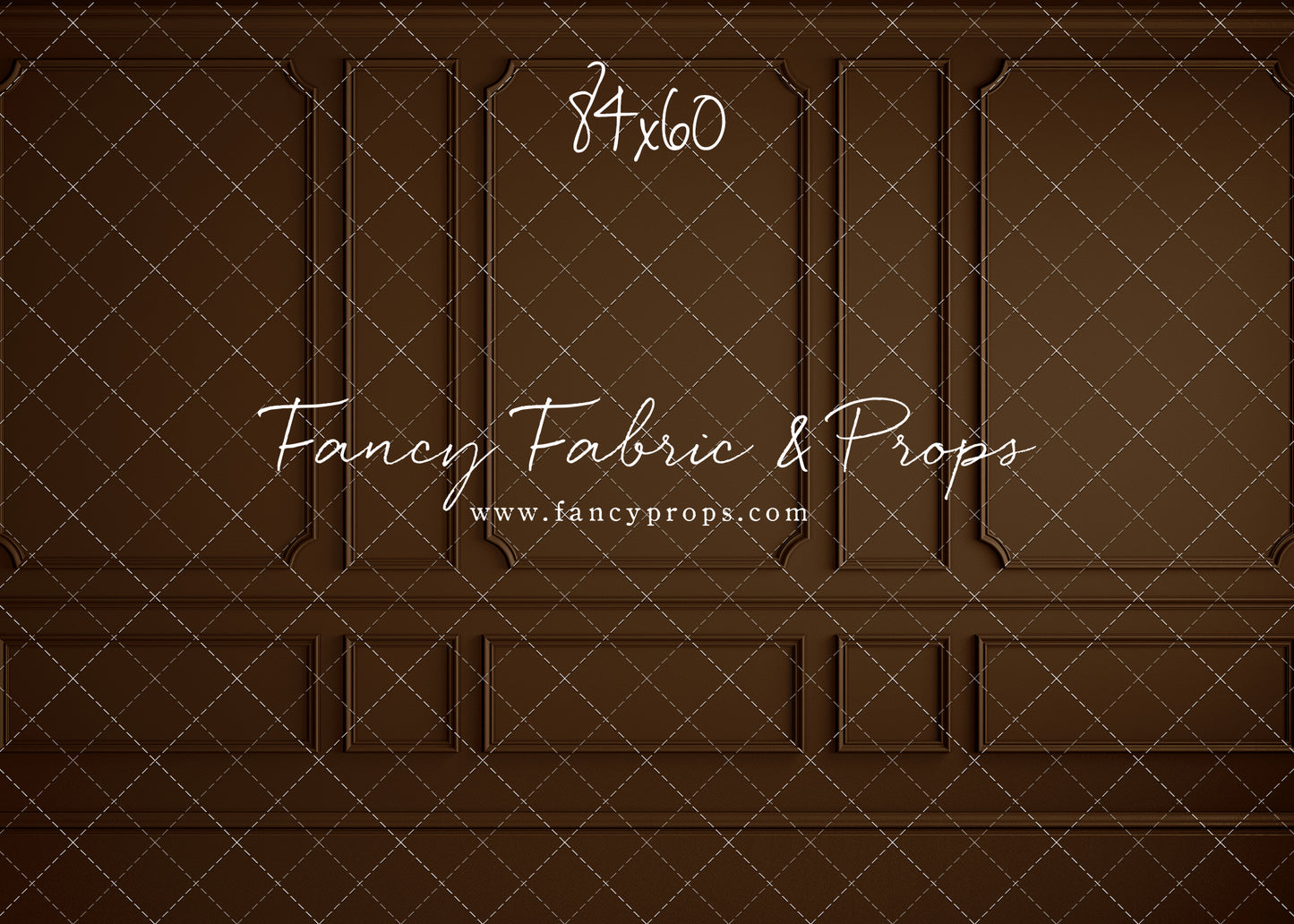 Brown Wainscoting Wall